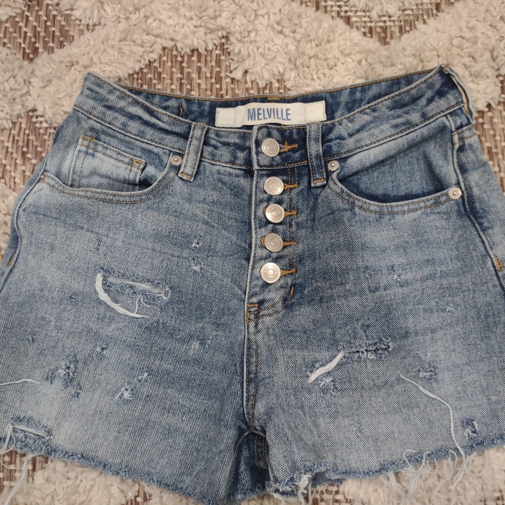 Brandy Melville jean shorts sz 25